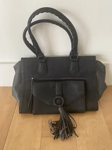 Apt. 9 Black Satchel One Size Handbag Purse - Picture 1 of 10