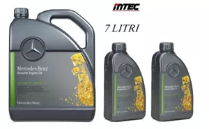 7 LITRI OLIO MOTORE ORIGINALE MERCEDES BENZ 5W30 - MB 229.52 ACEA C3 - Picture 1 of 1