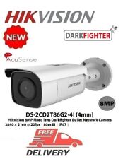 Hikvision DS-2CD2T86G2-4I F4 8MP AcuSense 80M IR Bullet Netzwerkkamera WEISS