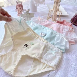 3pcs Women's Cotton Physiological Pants Period Day Panties Underwear Knickers - Picture 1 of 22