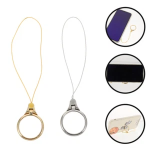 4 szt. Smycz do telefonu komórkowego Stojak Smycze antykradzieżowe Charm Straps - Zdjęcie 1 z 12