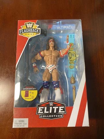 WWE - Elite Collection - Ultimate Warrior - Flashback Series - Action Figure Cover