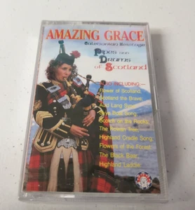 Amazing Grace Caledonian Heritage Pipes & Drums of Scotland New Sealed - Picture 1 of 3