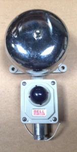 Myung Jin Electric FA-CPR-300 Marine Alarm Bell with Lamp 220VAC - Picture 1 of 3