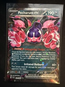Pokémon TCG Shrouded Fable Pecharunt EX 039/064 Double Rare Near Mint Condition - Picture 1 of 2