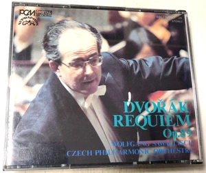 Dvorak Requiem Op 89 Wolfgang Sawallisch Czech PO 2x CD Box 1985 Japanese import - Picture 1 of 6