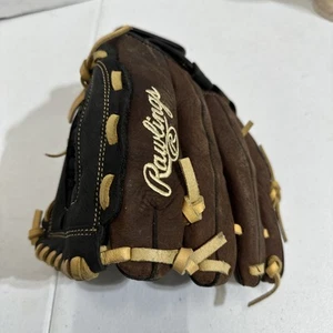 Rawlings P120 12 inch Zero Shock Leather Baseball Glove Brown Tot3 - Picture 1 of 9