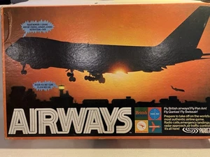 1970s Vintage Airways Board Game By Parker Games inc Instructions 100% complete - Picture 1 of 10