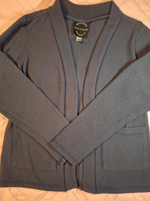 Cárdigan pulpo azul marino Neve Hawk talla 4 hecho en EE. UU. Foto 1 de 4