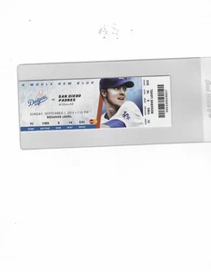 DODGERS vs PADRES  9/1/2013 TICKET - Picture 1 of 1