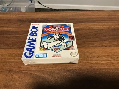 Original Monopoly (Nintendo Game Boy, 1991) w/ Box, Manual, Tray & Case TESTED - Image 1 of 3