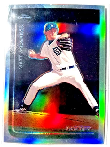Topps 1999 refractor cromado Matt Anderson #21 - Imagen 1 de 2