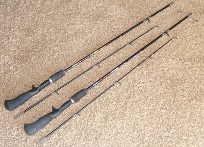 2 Pre-Owned ZEBCO RHINO TITANIUM RHTC562ML Casting Rods - 5'6" - Medium Light - Image 1 of 4