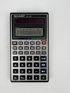 Calculadora científica Sharp El-520 de colección  - Imagen 1 de 4