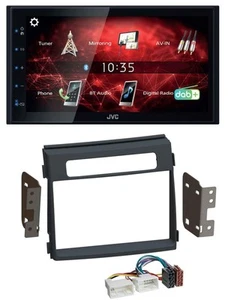 JVC DAB USB Bluetooth 2DIN MP3 Autoradio für Kia Soul AM Facelift 11-14 - Bild 1 von 4