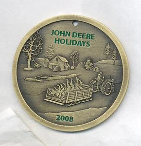 2008 John Deere Bronze Weihnachtsschmuck NEU in Box JDM612 - Bild 1 von 1