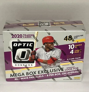 2020 Donruss Optic Baseball Factory Sealed 40ct Mega Box -1 Autograph New - Picture 1 of 4