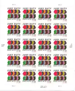US #4200 MNH M/S 2007 Jury Duty Serve With Pride 12 Jurors Peers [Pos 1 P11111] - Picture 1 of 1