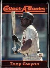 Tony Gwynn San Diego Padres 1990 Collect-A-Book #17 Baseball Card NM/MT+