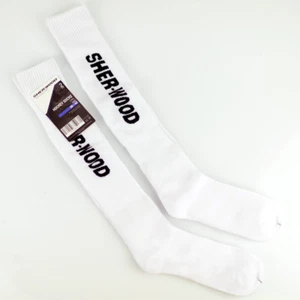 Long Ice Skate Socks, Sher-Wood Pro Hockey Skate Socks, foot socks 2 pair pack - Picture 1 of 4