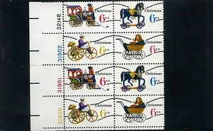 NAVIDAD DE EE. UU. bklt #8 nro diferente y color 1970 - Imagen 1 de 1