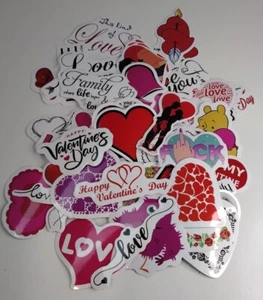 Adesivi Love San Valentino 50pz - Foto 1 di 1
