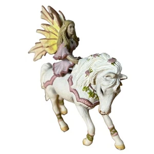 Caballo Schleich Feya 2006 Retirado 70400 Rosas Rosa Blanco Vid Bayala Hada Elfos - Imagen 1 de 10