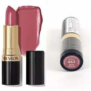 REVLON Super Lustrous Satin Lipstick SASSY MAUVE # 463 Factory Sealed New - Picture 1 of 5