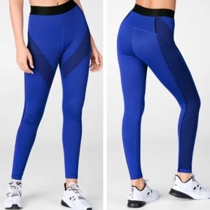 FABLETICS Rhythm Ultra High Waisted Seamless Sprint Leggings Cobalt Blue Small - Picture 1 of 14