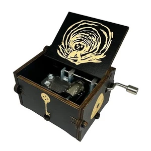 Youtang Coraline Music Box Engraved Wooden Gifts Mini Musical Box Play Dreami... - Picture 1 of 7