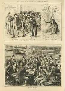 FISHERMEN ANGLERS CLUB TAKING THE GREAT EASTERN RAILWAY TRAIN WEIGHING THE FISH - Picture 1 of 1