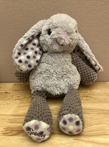 Paquete de perfumes de felpa de peluche gris lunares Scentsy Buddy Roosevelt Bunny Rabbit - Imagen 1 de 5