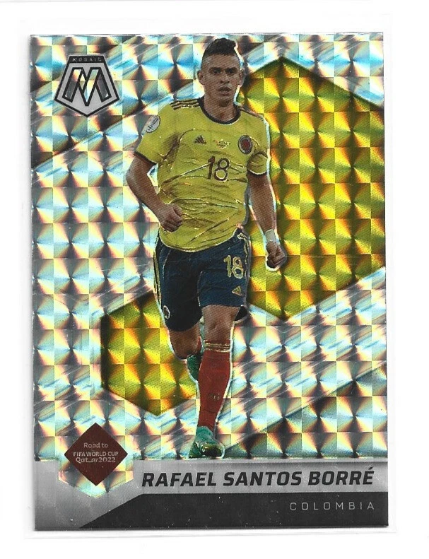 21-22 Mosaic FIFA Road to World Cup Prizm Rafael Santos Borre #182 - Image 1 of 1