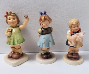 3 Vintage Hummel Figurines 1988, 1994 And 1998. All are in very good condition. - Picture 1 of 12