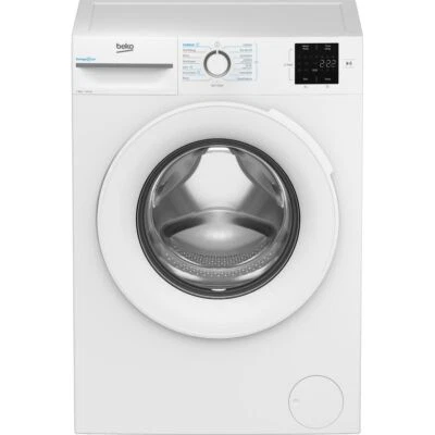 Beko BM3WT3841W 8Kg Washing Machine White 1400 RPM A Rated - Image 1 of 4