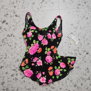 Nuevo De Colección Marina Del Mar Traje de Baño de Una Pieza Brillante Floral Estampado Multicolor 9/10 - Imagen 1 de 4