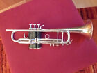 B-Trompete von Bach  Stradivarius Modell 37 G  ML.Neusilber mit  Originalkoffer!