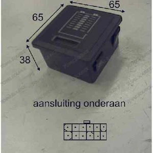 JUNGHEINRICH 51201885 INDICATEUR DE DECHARGE BATTERIE HORAMETRE ORIGINE NEUF - Picture 1 of 3