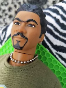 Star Wars Lando Calrussian Figure Billy Dee Williams bambola dipinta traforata quercia - Foto 1 di 8