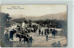 39353032 - Skopje Tuerkischer Markt Serbien 1916 Skoplje / Ueskueb