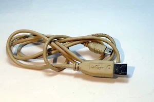 Canon USB Mini Cable Cord for Rebel ELPH Digital Cameras gray 4 feet long - Picture 1 of 4