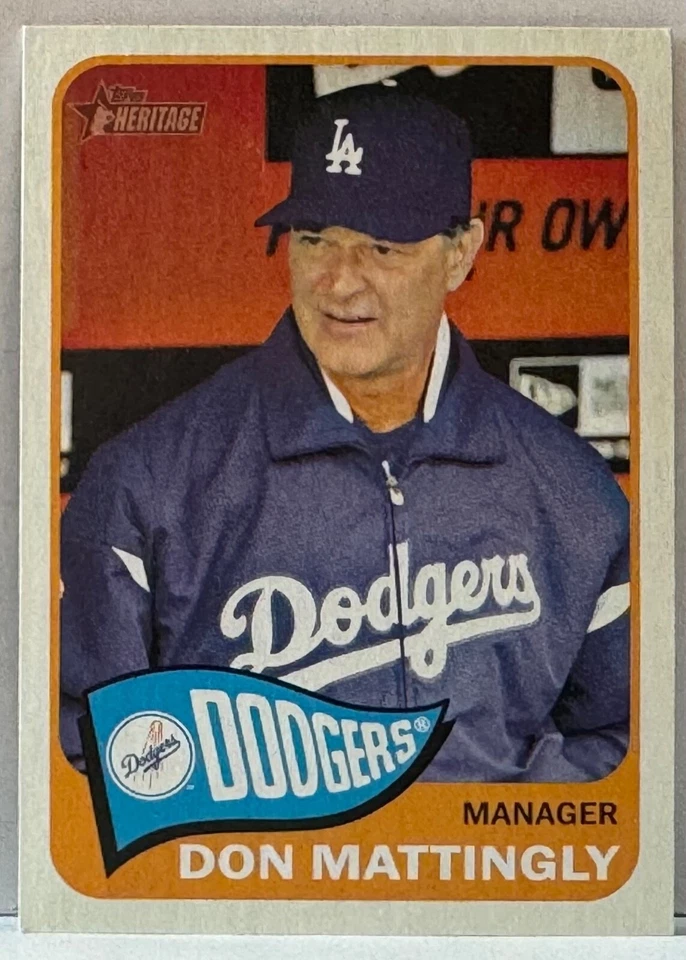2014 Topps Heritage #217 Don Mattingly     M14 - Image 1 of 1
