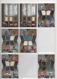 UPPER DECK SPX NFL 2007 FRESHMAN TANDEMS 4 MATERIALIEN AUS LISTE AUSWÄHLEN - Bild 1 von 2