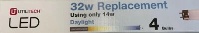 16 Utilitech 32W 48-inch T8 Replacement LEDs - Daylight Bright - 6500K - 0852827 - Image 1 of 3