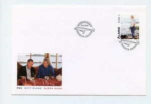 Aland FDC #236 My Aland Bjorn Borg Tennis 2005 AL4 - Picture 1 of 1