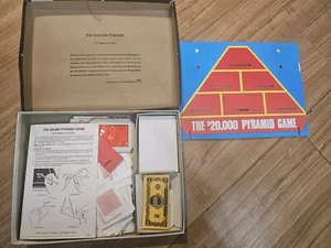 Juego de TV de Colección The 20.000 Pyramid Milton Bradley 100% Completo - Imagen 1 de 3