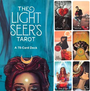 Tarot de bolsillo del vidente de la luz: una baraja de 78 cartas de Chris-Anne - tamaño portátil - Imagen 1 de 5