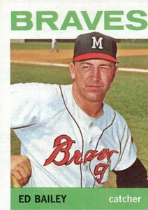 1964 Topps - Ed Bailey #437 casi nuevo - Imagen 1 de 2