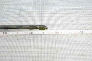 Mero M12 Stange - verchromt - 2000 mm - mit Schlitzung für Regalträger uvm. - Bild 1 von 3