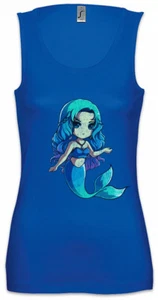 Mermaid IV Women Tank Top Rainbow Mermaids Sailor Tattoo Fairies Comic Look - Picture 1 of 1